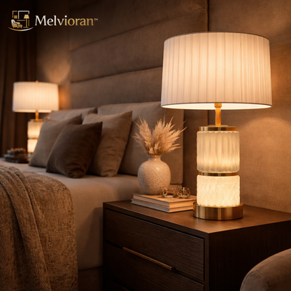 Melvioran™ Twin Luxe Table Lamp