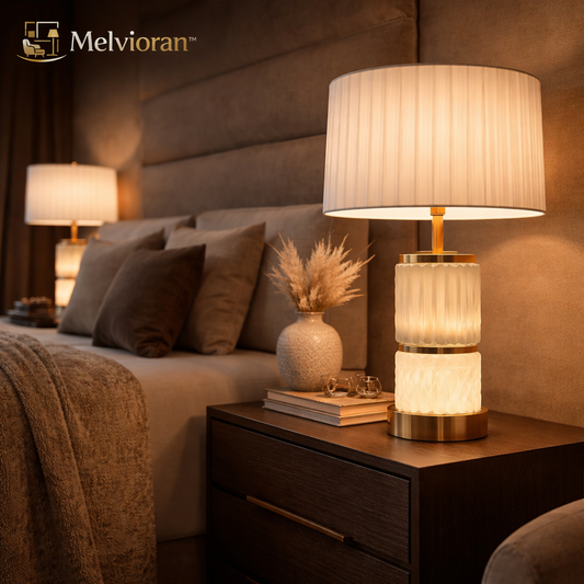 Melvioran™ Twin Luxe Table Lamp