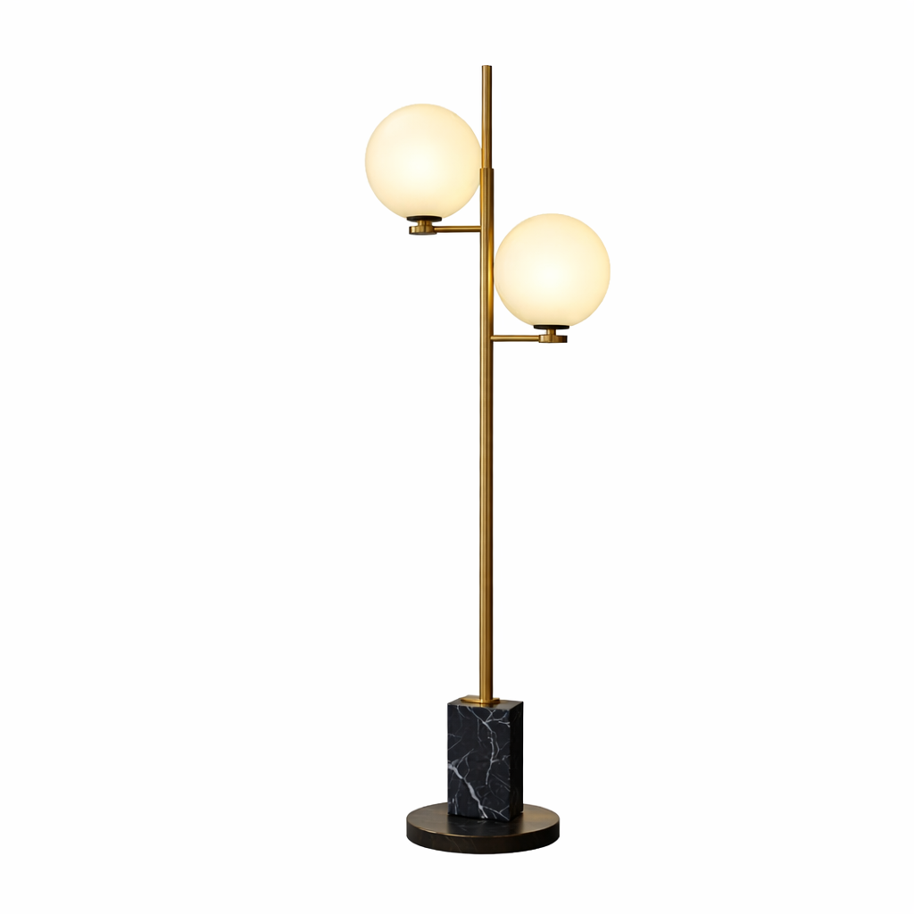Melvioran™ Dual Orb Floor Lamp